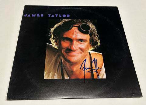 JAMES TAYLOR SIGNED DAD LOVES HIS WORK VINYL RECORD JSA