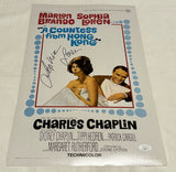 SOPHIA LOREN SIGNED A COUNTESS FROM HONG KONG 12X18 MOVIE POSTER JSA