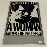GENA ROWLANDS SIGNED A WOMAN UNDER THE INFLUENCE 12X18 MOVIE POSTER JSA