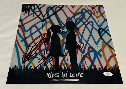 KYGO SIGNED KIDS IN LOVE 12X12 PHOTO JSA