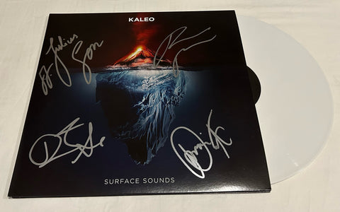 KALEO SIGNED SURFACE SOUNDS VINYL RECORD JSA