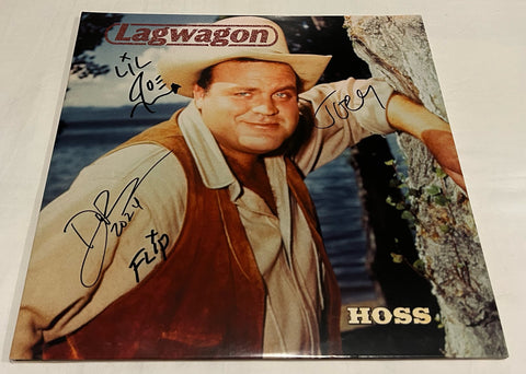 LAGWAGON SIGNED HOSS VINYL RECORD ACOA