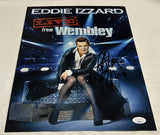 EDDIE IZZARD SIGNED LIVE FROM WEMBLEY 11X14 PHOTO JSA