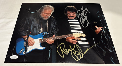 RANDY BACHMAN & BURTON CUMMINGS SIGNED THE GUESS WHO 11X14 PHOTO JSA