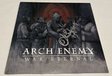 ALISSA WHITE-GLUZ SIGNED ARCH ENEMY WAR ETERNAL VINYL RECORD JSA