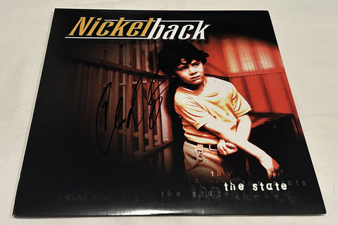 CHAD KROEGER SIGNED NICKELBACK THE STATE VINYL RECORD JSA