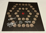 THRICE SIGNED PALMS VINYL RECORD JSA