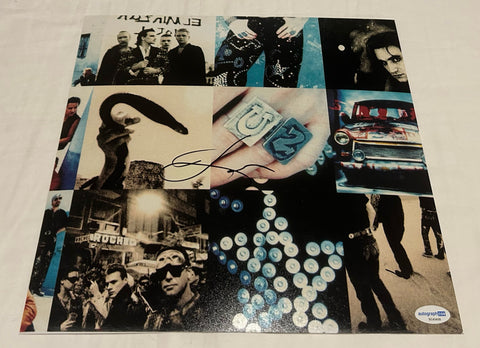 DANIEL LANOIS SIGNED U2 ACHTUNG BABY 12X12 PHOTO ACOA