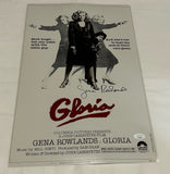 GENA ROWLANDS SIGNED GLORIA 12X18 MOVIE POSTER JSA