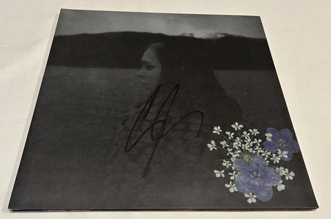 SOCCER MOMMY SOPHIA ALLISON SIGNED EVERGREEN VINYL RECORD JSA