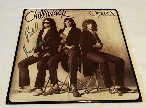 BILL HENDERSON SIGNED CHILLIWACK OPUS X VINYL RECORD JSA