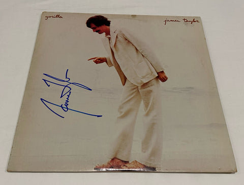 JAMES TAYLOR SIGNED GORILLA VINYL RECORD JSA