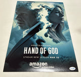 DANA DELANY SIGNED HAND OF GOD 12X18 MOVIE POSTER ACOA