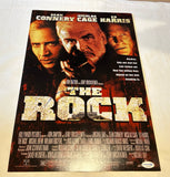 NICOLAS CAGE SIGNED THE ROCK 12X18 MOVIE POSTER ACOA