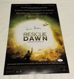 WERNER HERZOG SIGNED RESCUE DAWN 12X18 MOVIE POSTER JSA