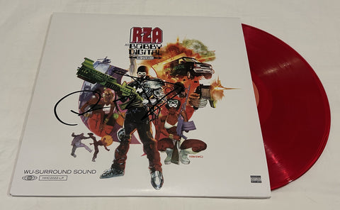 RZA SIGNED BOBBY DIGITAL IN STEREO VINYL RECORD JSA