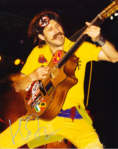 EUGENE HUTZ SIGNED GOGOL BORDELLO 8X10 PHOTO 2