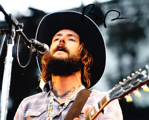 BEN BRIDWELL SIGNED BAND OF HORSES 8X10 PHOTO