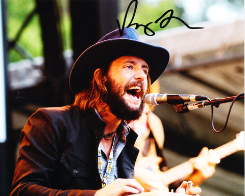 BEN BRIDWELL SIGNED BAND OF HORSES 8X10 PHOTO 2