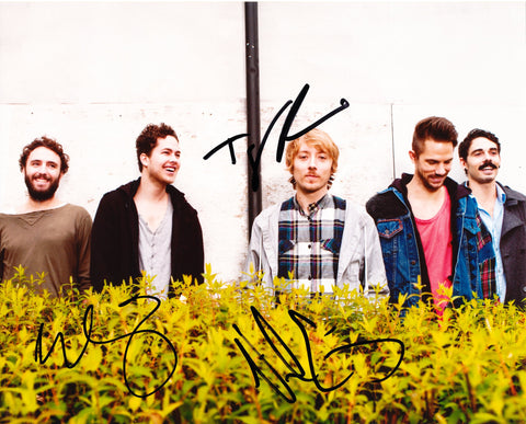 LOCAL NATIVES SIGNED 8X10 PHOTO