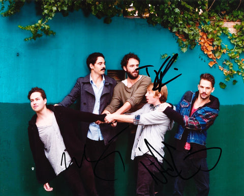 LOCAL NATIVES SIGNED 8X10 PHOTO 2