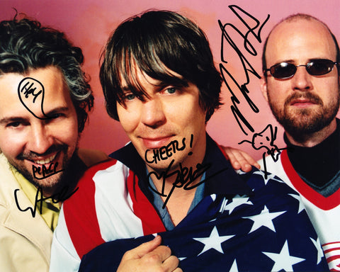 THE FLAMING LIPS SIGNED 8X10 PHOTO