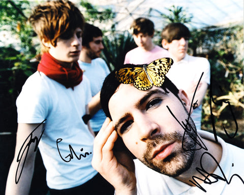 FOALS SIGNED 8X10 PHOTO 2