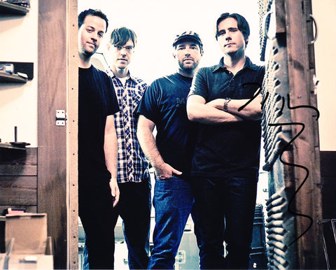 JIM ADKINS SIGNED JIMMY EAT WORLD 8X10 PHOTO