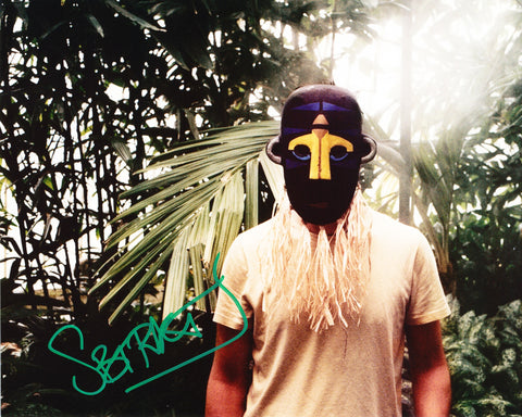 AARON JEROME SIGNED SBTRKT 8X10 PHOTO