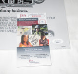 JOHN LANDIS SIGNED TRADING PLACES 12X18 MOVIE POSTER JSA