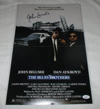 JOHN LANDIS SIGNED THE BLUES BROTHERS 12X18 MOVIE POSTER JSA