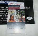 JOHN LANDIS SIGNED THE BLUES BROTHERS 12X18 MOVIE POSTER JSA