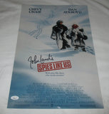 JOHN LANDIS SIGNED SPIES LIKE US 12X18 MOVIE POSTER JSA
