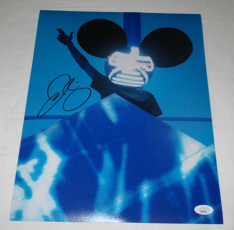 DEADMAU5 SIGNED 11X14 PHOTO 3 JSA JOEL ZIMMERMAN