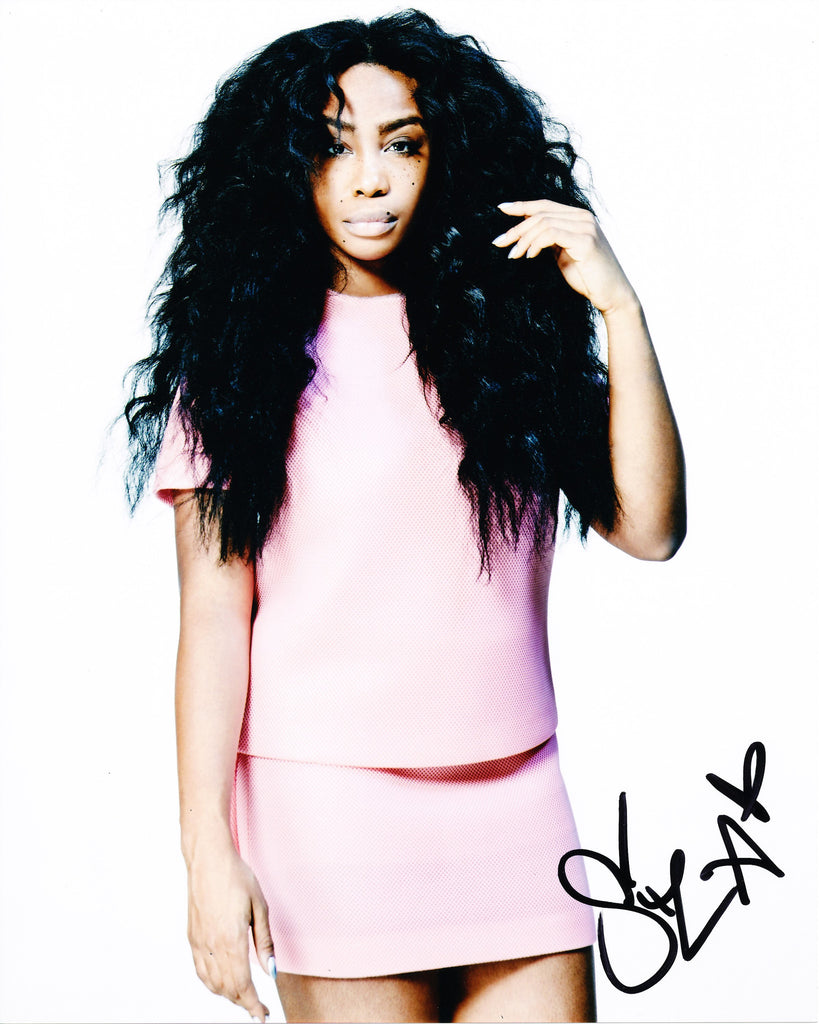 SZA SIGNED 8X10 PHOTO SOLANA ROWE 2 – Overtime Autographs