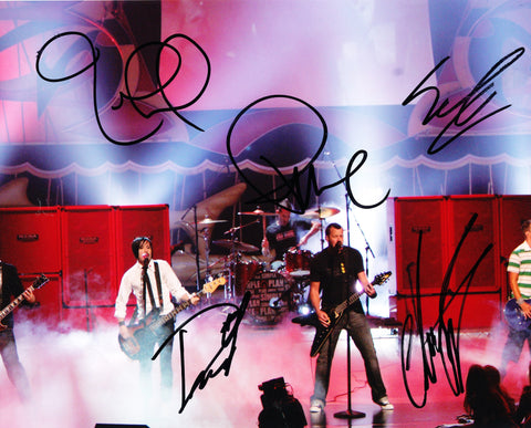 SIMPLE PLAN SIGNED 8X10 PHOTO 4