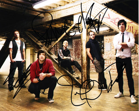 SIMPLE PLAN SIGNED 8X10 PHOTO 5