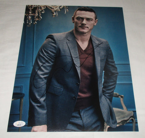 LUKE EVANS SIGNED 11X14 PHOTO JSA