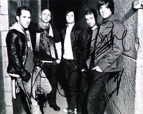 SIMPLE PLAN SIGNED 8X10 PHOTO 7