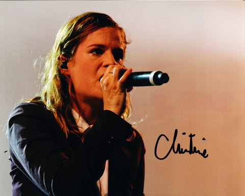 HELOISE LETISSIER SIGNED CHRISTINE AND THE QUEENS 8X10 PHOTO