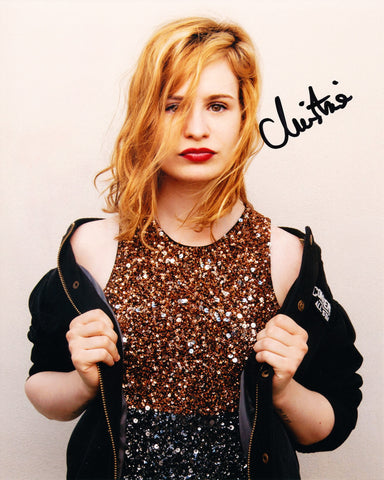 HELOISE LETISSIER SIGNED CHRISTINE AND THE QUEENS 8X10 PHOTO 3