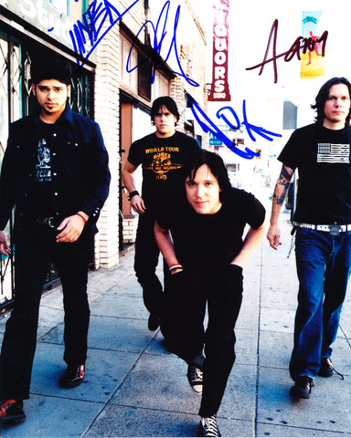 BILLY TALENT SIGNED 8X10 PHOTO 4