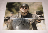 CHARLIE HUNNAM SIGNED SONS OF ANARCHY 11X14 PHOTO 4 JSA