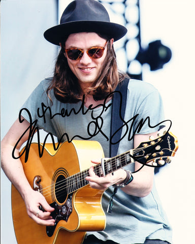 JAMES BAY SIGNED 8X10 PHOTO