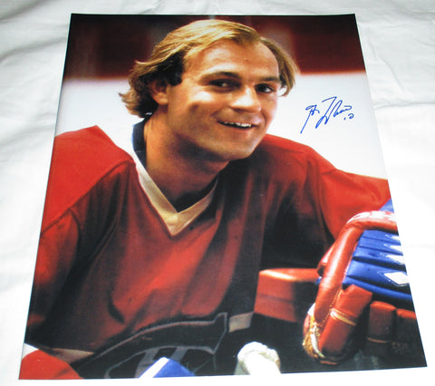 GUY LAFLEUR SIGNED MONTREAL CANADIENS 11X14 PHOTO