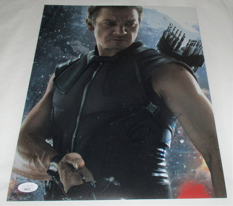 JEREMY RENNER SIGNED AVENGERS HAWKEYE 11X14 PHOTO 2 JSA