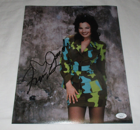 FRAN DRESCHER SIGNED THE NANNY 11X14 PHOTO 2 JSA
