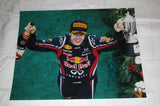 SEBASTIAN VETTEL SIGNED INFINITI RED BULL RACING F1 FORMULA 1 11X14 PHOTO 18