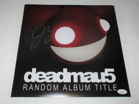 DEADMAU5 SIGNED RANDOM ALBUM TITLE 12X12 PHOTO JSA JOEL ZIMMERMAN