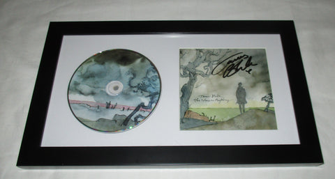 JAMES BLAKE SIGNED FRAMED THE COLOUR IN ANYTHING CD